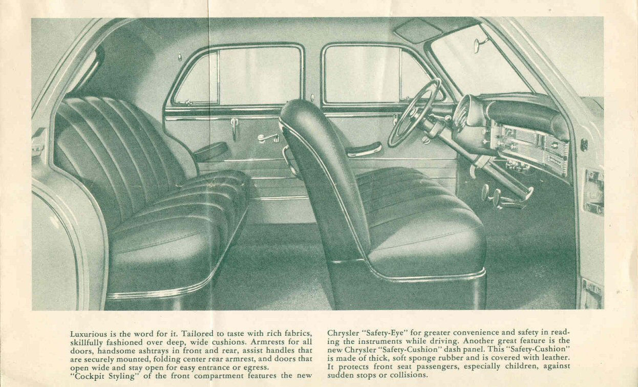 1949 Chrysler Brochure Page 4
